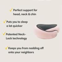 Almohada De Soporte Para El Cuello De Espuma De Memoria Con Almohadilla De Cabeza Suave Protección Para El Cuello Al Dormir Y Camping Soporte Redondo De Poliéster/Celulosa - details 10