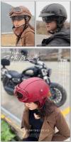 Casco De Motocicleta Retro Para Hombres Y Mujeres Aprobado DOT Con Lente HD Capacidad De Cuatro Estaciones Para Conducción De Scooter - details 7
