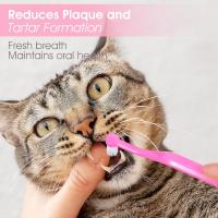 4 Pendientes de dientes para Gatos, reversibles para Gatos y Perros, Cuchillo de dientes fácil para Gatos, cuidado Dental - details 4