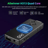 G96 Decodificador de TV Inteligente Android 13.0 2+16G Allwinner H313 WIFI HDR10 4K 3D Quad Core - details 7