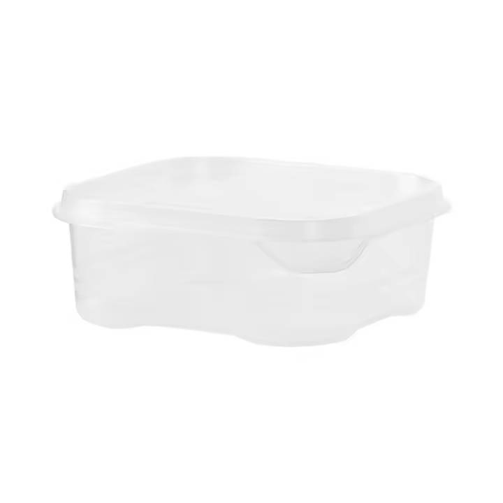 Caja De Almacenamiento Para Carne Congelada Y Alimentos De Plástico De Grado Alimenticio Con Cierre Hermético Para Nevera Y Cocina - 1