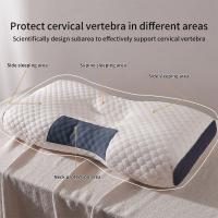 Almohada De Cuello Ortopédica Para Dormir 2024 Almohada De Masaje SPA Para El Cuello Con Fibra De Soja Ayuda En El Sueño Y Protección Del Cervical Para Adultos - details 6