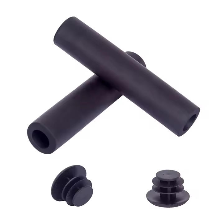 Par De Cubiertas Para Manillar De Bicicleta MTB De Espuma Suave De Silicona Resistentes Al Desgaste Y Absorción De Choques Para Ciclismo - 1