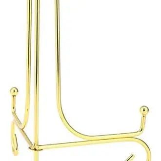 5 caballete de hierro para exhibición de placas, estante para platos, soporte de exhibición de hierro, soporte para platos - 1