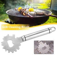 Herramienta De Limpieza Multifuncional Para Barbacoa En Acero Inoxidable Escáner De Ralladura Duradero Y Resistente Al Desgaste Para Malla De Barbacoa - details 6