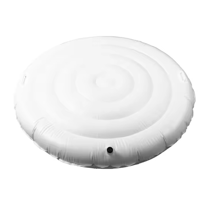 Cubierta De Baño Caliente Para Baño Inflable Redondo De 4.5 Pies Cubierta Plegable De Ahorro De Energía Para Baños Inflables Al Aire Libre - 1