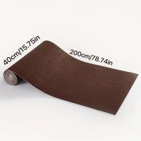 Alfombra De PVC Personalizable DIY 4mm Gruesa 15.75 Pulgadas X 78.74 Pulgadas Reutilizable Adhesiva Para Decoración Del Hogar - details 1