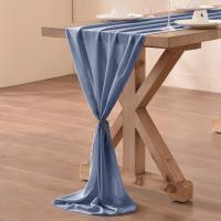 Corredor De Mesa De Seda Bohemia Romántica 30cm*300cm Para Boda Cumpleaños Fiesta De Novia Día De San Valentín Decoración De Mesa - details 10