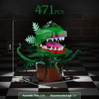 Bloques De Construcción MOC Audrey II Chomper Man Eater Little Shop of Horror Plantas Bricks Modelo Juguete Para Niños Regalos - details 6