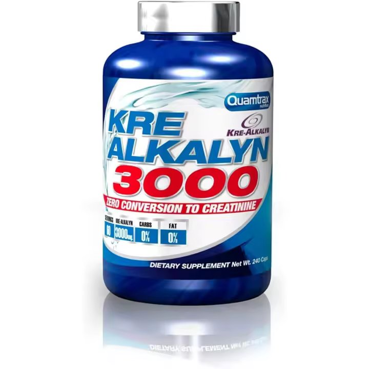 Quamtrax kre Alkalyn 3000 240 capsulas - 1