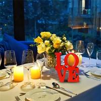 Adornos De Letras Para Día De San Valentín "AMOR" Decoración Para El Hogar Y Bares Regalo De Artesanía Para El Escritorio Decoración De Fiesta Proporciones De Imagen - details 18