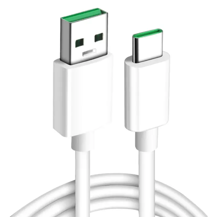 Cable De Carga Rápida 5A Super Flash Para VOOC Compatible Con OPPO RX17 pro Find X2 pro K3 K5 Reno 2 3 4 pro 5G Ace pro Ace2 Realme XT X2 6 pro - 1