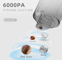 Aspiradora de mano portatil,mini aspiradora de mano ideal para coche Mini Aspirador Coche Potente, Aspiradora sin Cable Carga USB 6000 Pa 120W, Vacuum Cleaner de Coche Inalámbrico Potente - details 5
