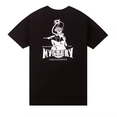 Camiseta The Hundreds Mystery Room T-Shirt Black T24P201018 - 1