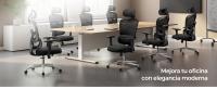 SONGMICS Silla de Oficina Ergonómica, Silla de Escritorio con Respaldo Alto, Silla de Malla con Soporte Lumbar Ajustable en Altura, Reposacabezas y Apoyabrazos 3D Ajustables, Negro Tinta/Gris Paloma - details 0