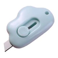 Cuchillo De Utilidad Portátil Mini Con Diseño De Conejo Y Nube Cortador De Papel Para Oficina Suministros De Corte Con Hoja De Acero - details 3