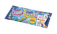 Estuche 24 sobres Dubble Bubble FUN STICKERS 2 chicles + 1 Sticker con 2 pegatinas para colorear - details 0