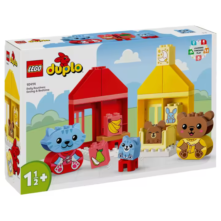Lego Duplo - Rutinas Diarias: Comer y Dormir, 10414, Tienda con Licencia Oficial - 1