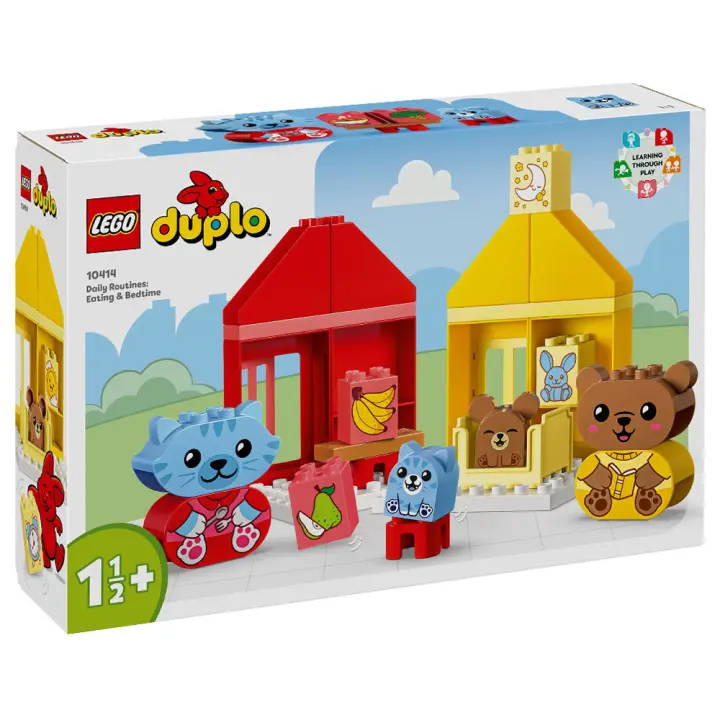 Lego Duplo - Rutinas Diarias: Comer y Dormir, 10414, Tienda con Licencia Oficial - 1