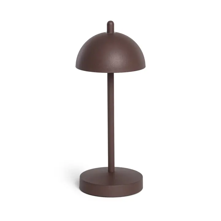Ledkia Lámpara de Mesa LED Portátil para Exterior Metal con Batería Recargable Pirinoa Negro - 1