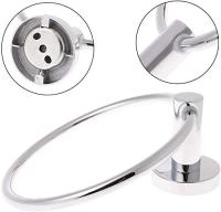 Toallero de acero inoxidable toalla redonda anillos colección montado en la pared para baño, cocina, dormitorio, etc. - details 3