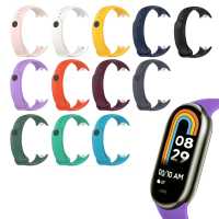 Ociodual Correa de Recambio para Xiaomi Mi Band 9 y Mi Band 8, de color Lavanda, Enganche Métalico, Flexible Sport - details 2