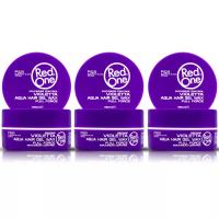 CasaSofia- Red One Cera de brillo Pack de 3 Unidades. RED ONE AQUA CABELLO CERA COMPLETA FUERZA MÁXIMO CONTROL 150ML - details 3