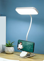 Lámpara De Escritorio LED Recargable Con Clip Lámpara De Mesa USB Control Inteligente Dimmer Moderno Material ABS Y PP - details 1