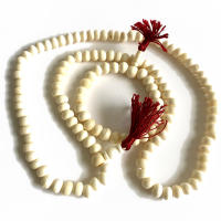 Pulsera Collar Cuentas Regalo Hombre Mujer artesania bisuteria con pompon granate Nepal hecho a mano en Tibet Japa Mala, conecta+y+compra, regalo verano - details 6