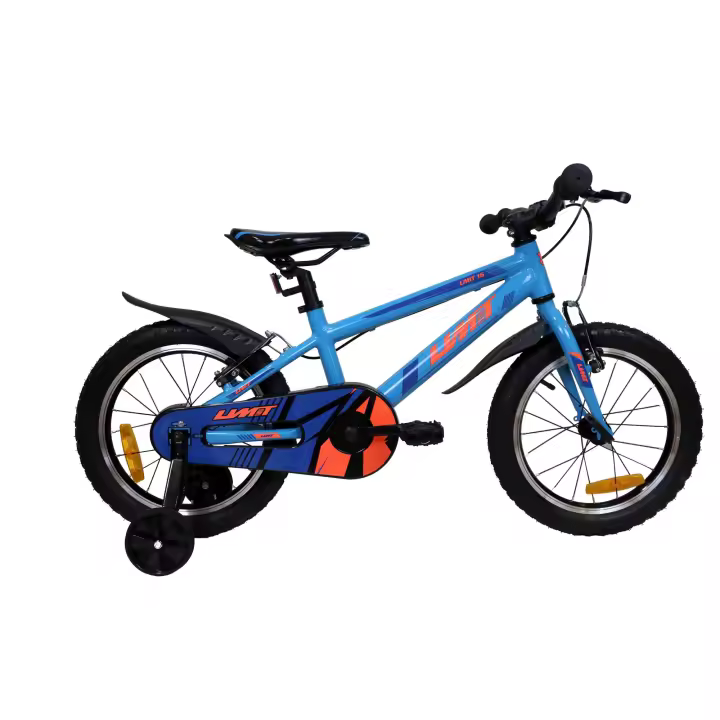 Bicicleta Montaña Niños 16" Umit Cuadro Aluminio 160 Azul Naranja - 1