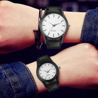 Reloj De Cuarzo Minimalista Para Parejas Correa De Cuero Múltiples Colores Accesorio De Ropa Casual Reloj Simplicidad - details 18