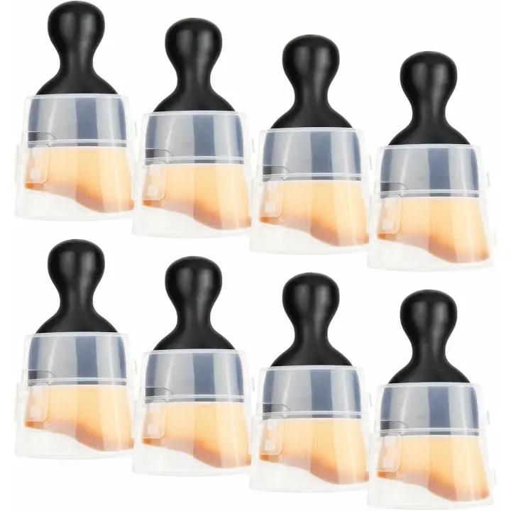Juego de 8 Cepillos de Limpieza Para Coche y Moto,Cepillo para Detalles de Auto,Cepillos de Limpieza para Coche,Cepillo Tapiceria Coche,para Coche Ruedas Cepillos Quitar el Polvo de La Salida de Aire - 1
