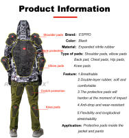 Chaqueta De Motocicleta Universal Con Protección Integrada CE Certificación Inserto De Armadura Para Pecho Y Espalda Equipamiento Moto Unisex - details 1