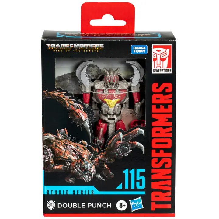 Figura Double Punch Studio Series El Despertar de las Bestias TransformersFigura  Coleccionable - Idea de Regalo- Mercancia Oficial - Juguetes para Niños y Adultos - Movies Fans - Muñeco para Coleccionistas y Exposición - 1
