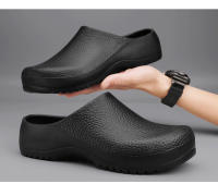 Zapatillas De Hombre Para Jardín Y Pesca Zapatos De Cocina Cómodos Sandalias Impermeables Para Parejas Y Trabajadores Al Aire Libre - details 6