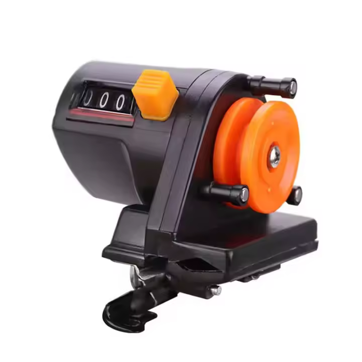 WEIHE Medidor De Profundidad Para Pesca Línea De Pesca 0-999M 6cm Contador De Herramientas De Pesca Plástico ABS - 1