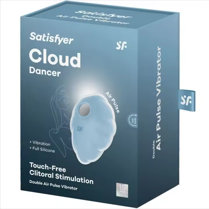Satisfyer Cloud Dancer Azul Vibrador Air Pulse Satisfyer - 1