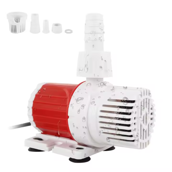 Bomba De Agua Sumergible 1000L/H 10W DC 12V Con Elevación Alta De 16.4ft Para Acuario Tanque De Peces Piscina Fuente Nueva - 1