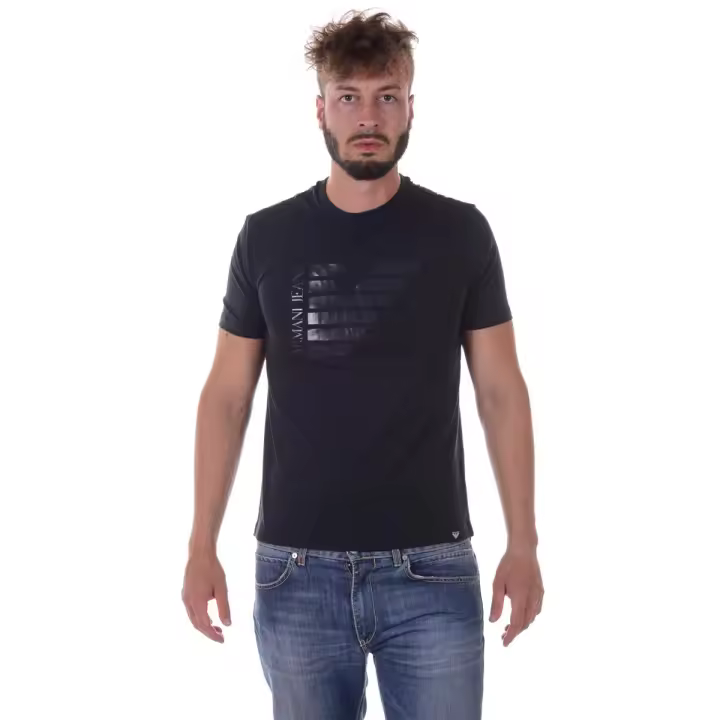 Armani Jeans AJ Algodón Hombre Azul Oscuro camiseta 6Y6T236J00Z 1579 - 1