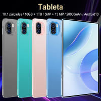 2025 5G nueva tableta Android original global de 10,1 pulgadas 16GB Ram 1tb ROM Android 13,0 20000 ma 5MP 13mp WiFi Bluetooth 14 Core HD Big screen Office Network GPS con teclado para auriculares Bluetooth - details 0