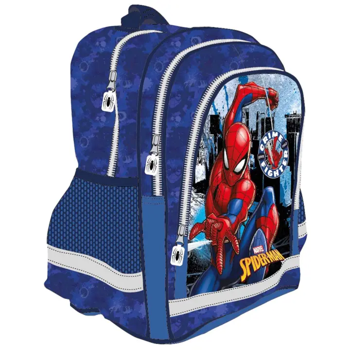 Spiderman Mochila Doble Compartimento Adaptable a Carro 41,5 X 30 X 17 CM. (Toybags T434-132) - 1