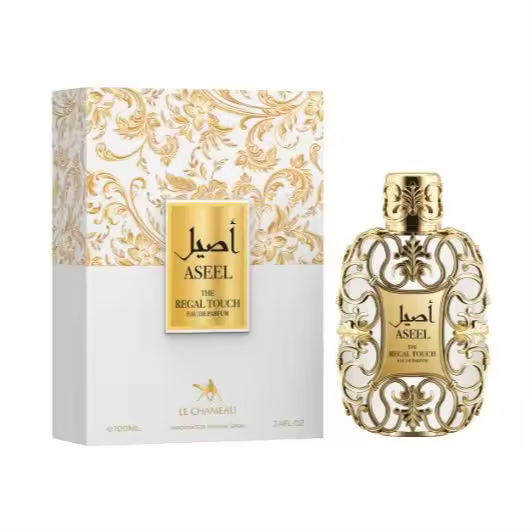 Perfume Árabe 100% Original Le Chameau Regal Touch Aseel EDP Unisex 100ml – Exclusiva Fragancia Oriental con Notas de Oud, Ámbar y Almizcle – Aroma Sofisticado y Duradero, Ideal para Hombres y Mujeres que Buscan Elegancia, Tradición y Lujo en Cada Gota - 1