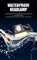 Linterna Frontal LED Recargable Impermeable Con Imán Ligera Ajustable Para Camping Ciclismo Correr Pesca - details 4