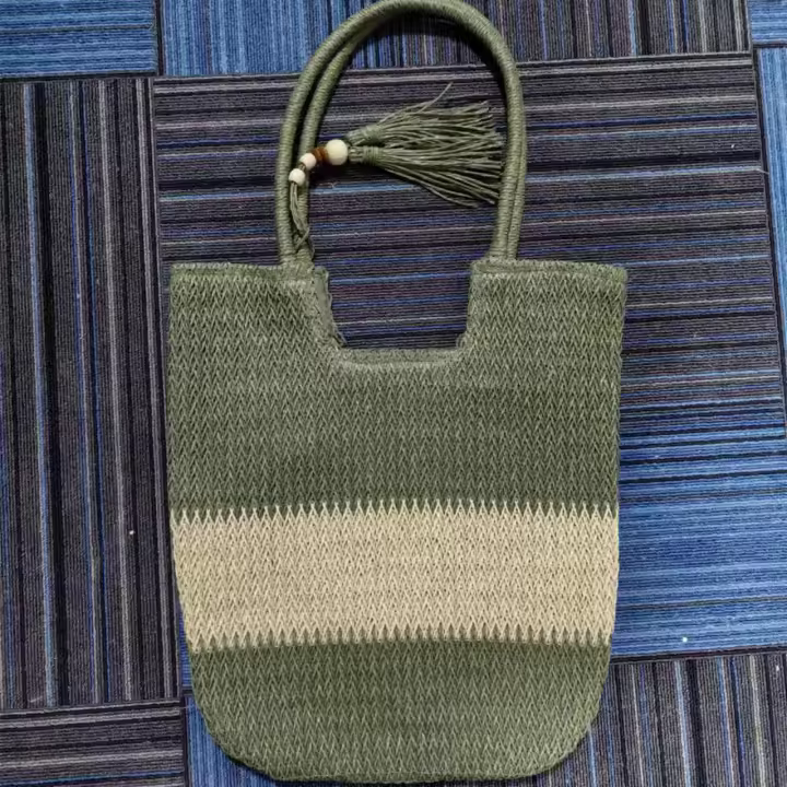 Bolsas de Playa de paja para Mujer, Bolsa de Playa Tejida, casual, Bohemian, Grande, Bolso de Hombre para Vacaciones - 1