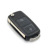 KEYYOU 2PCS Llave Fob De Repuesto Con 2 Botones 434MHz ID48 Chip Para VW Beetle Bora Golf Passat Polo Transporter T5 - details 3