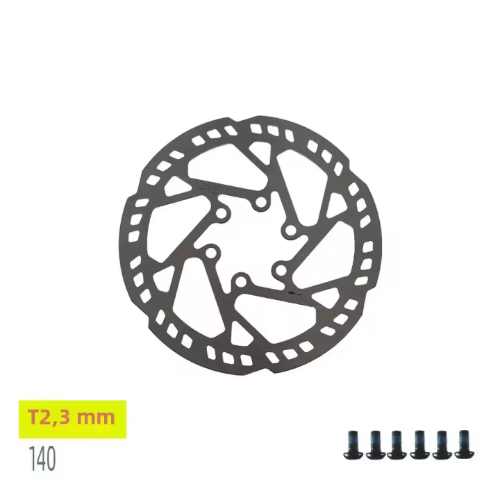 NFOX 160 Accesorios Para Bicicleta Freno De Disco De 203mm 140mm 180mm 2.3mm Adecuado Para Montaña Carretera Motos Ciclismo - 1