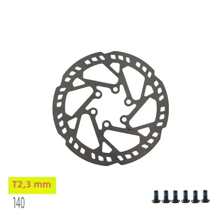 NFOX 160 Accesorios Para Bicicleta Freno De Disco De 203mm 140mm 180mm 2.3mm Adecuado Para Montaña Carretera Motos Ciclismo - 1