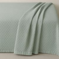 Colcha azul aqua con volante. 270 cm de largo. Válida para camas de 90 a 180 cm. – Estilo Suave y Fresco| Diseño Actual Reversible | Mercatienda.es - details 2