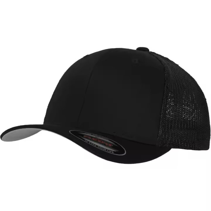 Brandit Gorra Flexfit Mesh Trucker Negro Unisex Adulto - 1