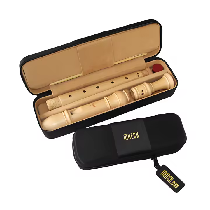 FLAUTA DULCE TENOR-Moeck (4400) (Rottenburgh Arce) (Barroca) (3 Piezas) - 1